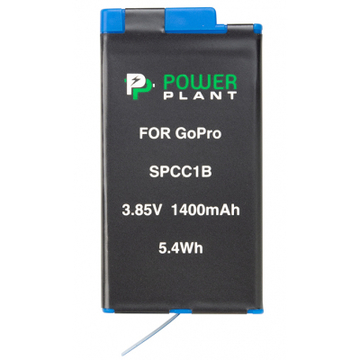 Акумулятор для фото-відеотехніки PowerPlant GoPro SPCC1B 1400mAh (CB970346)