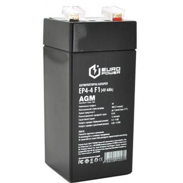 Аккумуляторная батарея для ИБП Europower EP4-4F1, 4V-4Ah (EP4-4F1)