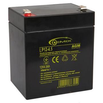 Акумуляторна батарея для ДБЖ Gemix 12В 4.5 Ач (LP12-4.5)