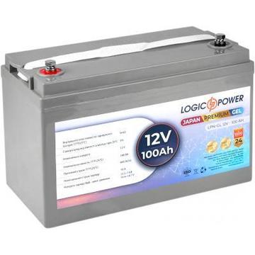 Акумуляторна батарея для ДБЖ LogicPower LPN-GL 12В 100Ач (13719)