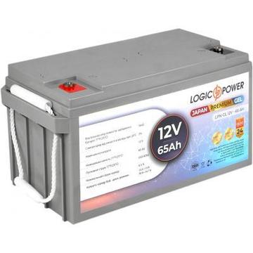 Акумуляторна батарея для ДБЖ LogicPower LPN-GL 12В 65Ач (13718)