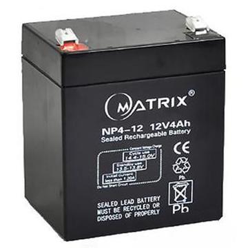 Акумуляторна батарея для ДБЖ Matrix 12V 4AH (NP4-12)