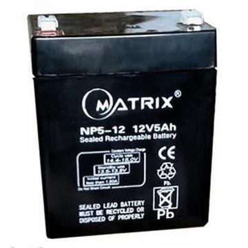 Акумуляторна батарея для ДБЖ Matrix 12V 5AH (NP5-12)
