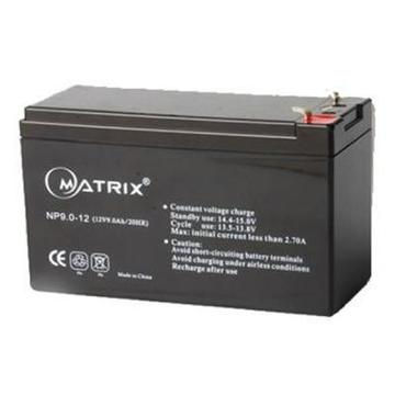 Акумуляторна батарея для ДБЖ Matrix 12V 9AH (NP9-12)