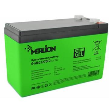 Аккумуляторная батарея для ИБП Merlion 12V - 7.0 Ah (G-MLG1270F2)