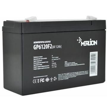 Акумуляторна батарея для ДБЖ Merlion 6V-12Ah (GP612F2)