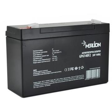 Акумуляторна батарея для ДБЖ Merlion 6V-14Ah (GP614F2)