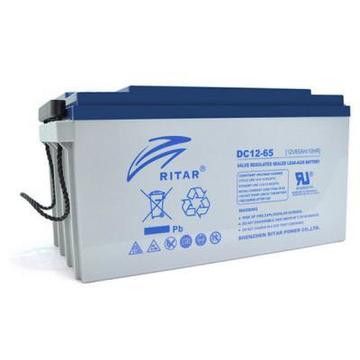 Акумуляторна батарея для ДБЖ Ritar AGM DC12-65, 12V-65Ah (DC12-65)