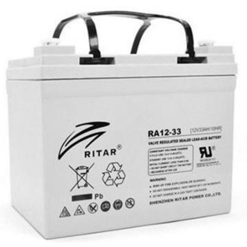 Акумуляторна батарея для ДБЖ Ritar AGM RA12-33, 12V-33Ah (RA12-33)