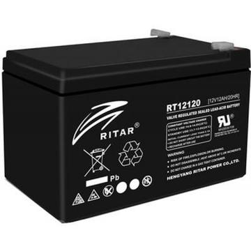Акумуляторна батарея для ДБЖ Ritar AGM RT12120B, 12V-12Ah (RT12120B)