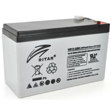 Акумуляторна батарея для ДБЖ Ritar HR1228W, 12V-7.0Ah (HR1228W)