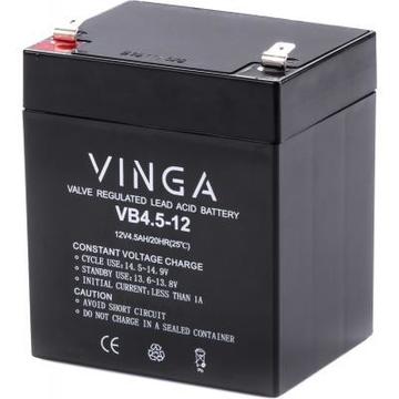 Аккумуляторная батарея для ИБП Vinga 12В 4.5 Ач (VB4.5-12)