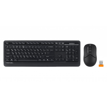 Комплект (клавиатура и мышь) A4Tech FG1012 Wireless Black