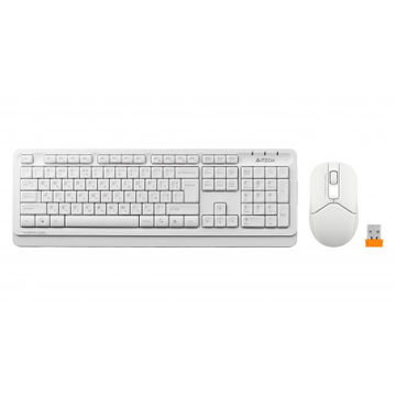 Комплект (клавіатура і мишка) A4Tech FG1012 Wireless White
