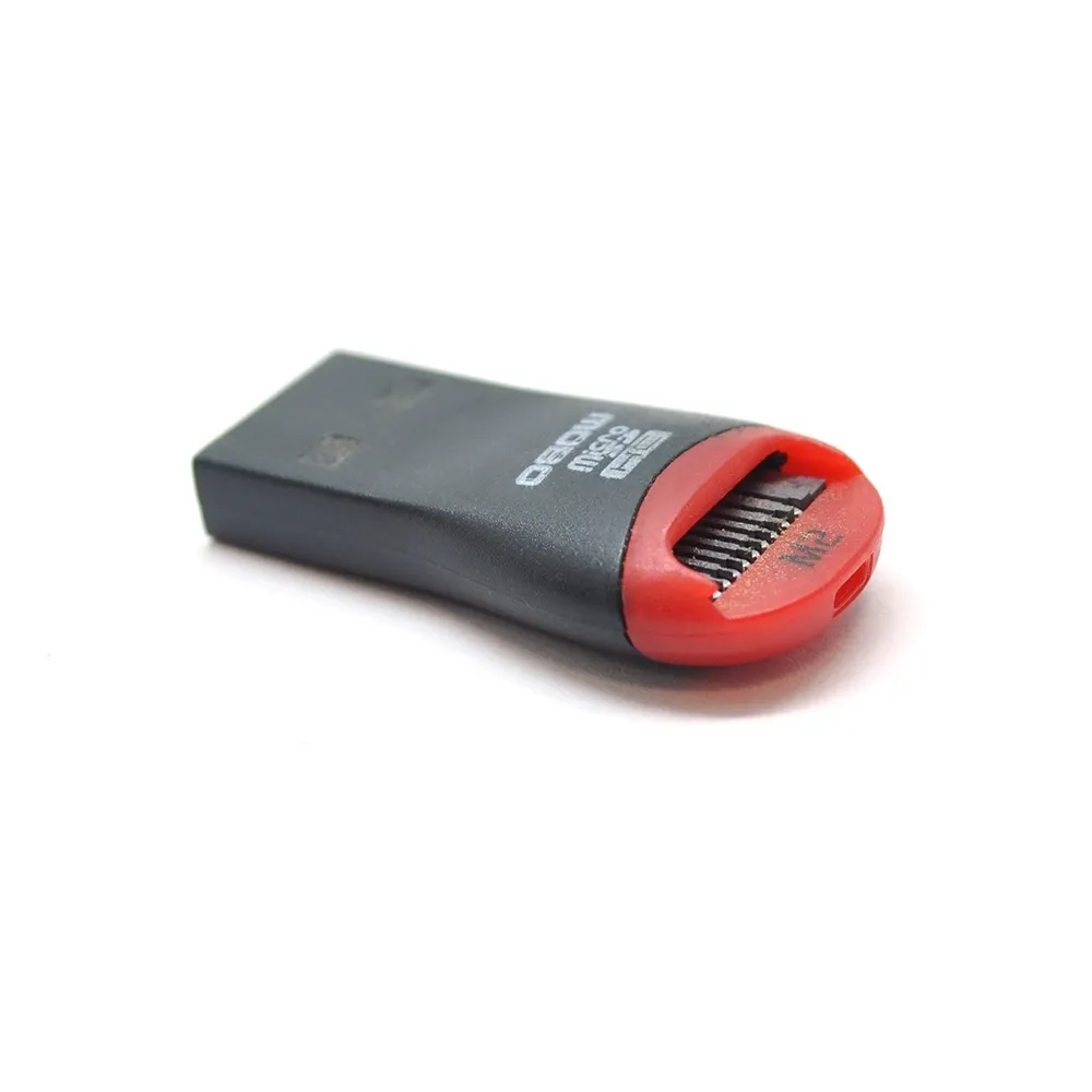 Кардрідер Voltronic MicroSD Black/Red (06259)