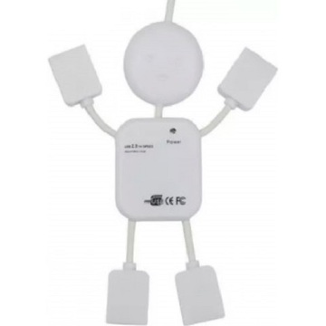 USB Хаб Voltronic 4хUSB2.0 White (YT-HM4-W/02419)
