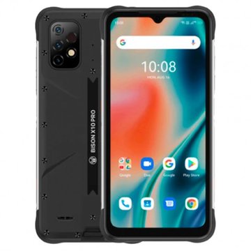 Смартфон Umidigi Bison X10 Pro 6/128GB Black