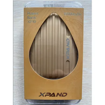 Зовнішній акумулятор Xpand PowerBank 10000mAh + flash card 64 GB (Gold)