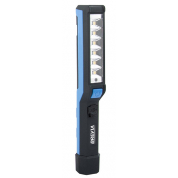  Brevia LED Pen Light 6SMD+1W LED 150lm 900mAh microUSB блистер (11210)