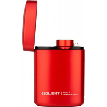  Olight Baton 3 Premium Red + зарядная станция (Baton 3 Premium Red)