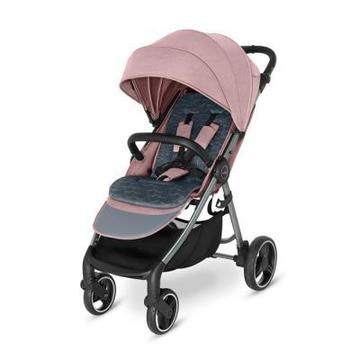 Детская коляска Baby Design WAVE 2021 108 PINK (204128)