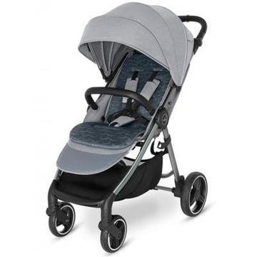 Детская коляска Baby Design WAVE 2021 107 SILVER GRAY (204111)