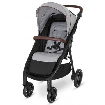 Детская коляска Baby Design LOOK G 2021 107 SILVER GRAY (204517)