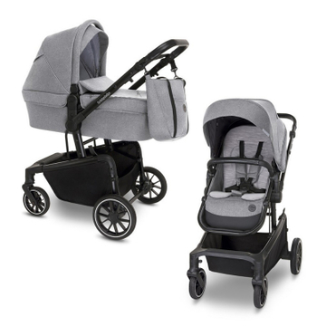 Дитяча коляска Baby Design 2 в 1 ZOY 07 GRAY (204159)