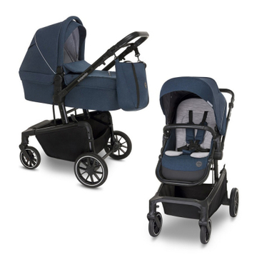Дитяча коляска Baby Design 2 в 1 ZOY 03 NAVY (204142)