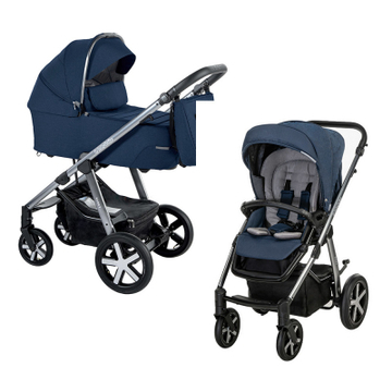 Детская коляска Baby Design 2 в 1 HUSKY XL 203 NAVY (204869)