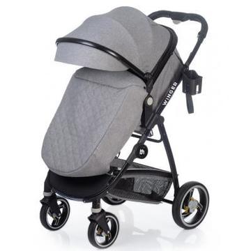 Детская коляска BabyHit Winger Light Grey трансформер (73556)