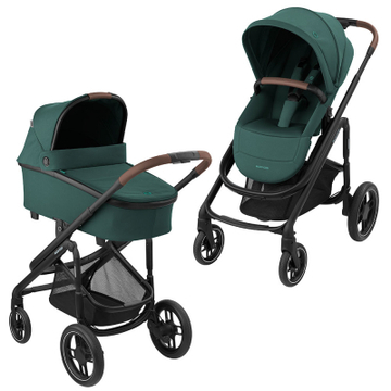 Детская коляска Maxi-Cosi 2 в 1 Plaza Plus Essential Green (1919047110)