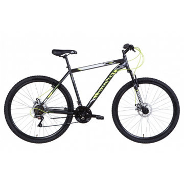 Велосипед Discovery 29" RIDER AM DD рама-19" 2021 Silver/Black (OPS-DIS-29-110)