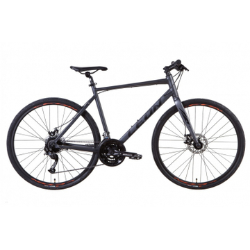 Велосипед Leon 28" HD-80 рама-19" 2021 Graphite/Black (OPS-LN-28-016)