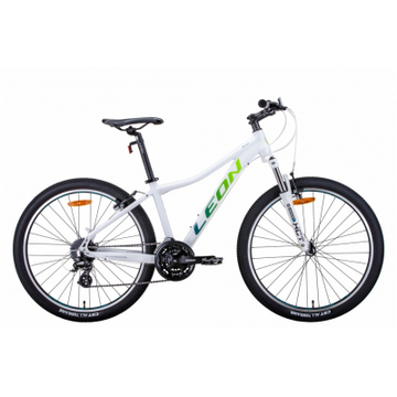 Велосипед Leon 26" HT-LADY рама-175" 2021 White/Blue (OPS-LN-26-067)