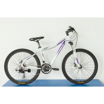 Велосипед Trinx N106 Nana 26" рама-15.5" White-Purple-Grey (N106.WPuG)