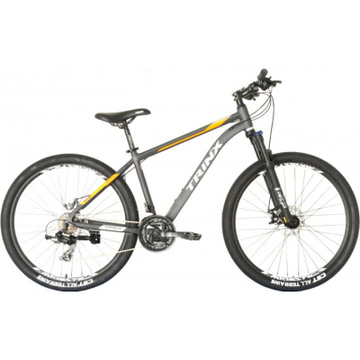 Велосипед Trinx M116 Elite 27.5" рама-19" Matt-Grey-Orange-Grey (M116Elite.19MGOG)