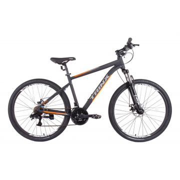 Велосипед Trinx M100 Elite 27.5" рама-20" Matt-Black-Grey-Orange (M100Elite.20MBGO)
