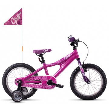 Велосипед Ghost Powerkid 16" 2021 Pink-фиолетово-white (18PK1009)
