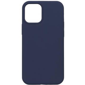 Чехол для смартфона 2E Apple iPhone 12 (6.1"), Liquid Silicone, Midnight Blue (2E-IPH-12PR-OCLS-MB)