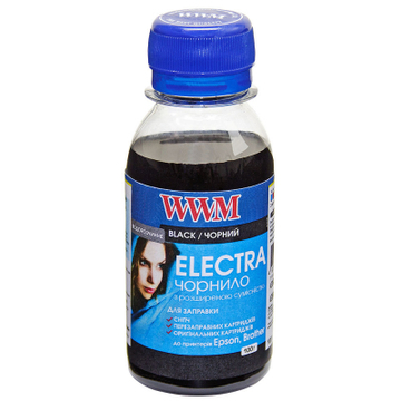 Чорнило WWM EPSON UNIVERSAL ELECTRA 100ml Black (EU/B-2)