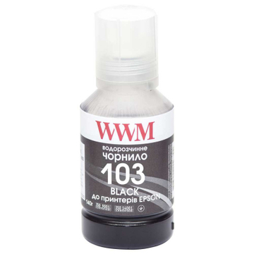 Чернило WWM EPSON L3100/3110/3150 140г Black (E103B)