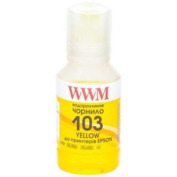 Чернило WWM EPSON L3100/3110/3150 140г Yellow (E103Y)