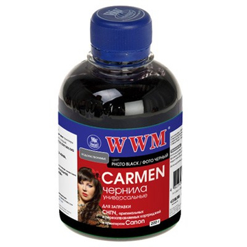 Чернило WWM CANON UNIVERSAL CARMEN Photo Black 200г (CU/PB)