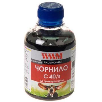 Чернило WWM CANON PG40/50/PGI5Bk, black (C40/B)