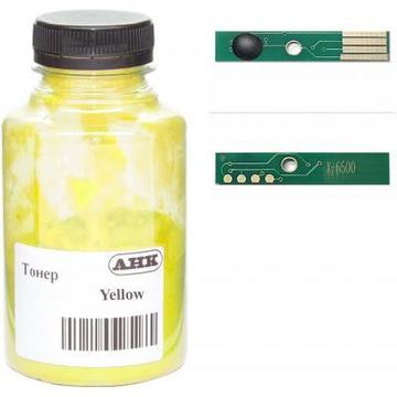 Картридж AHK Xerox Phaser 6600 120г Yellow +chip (3202903)