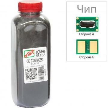 Картридж AHK OKI C332/MC363, 120г Black+chip (1505321)