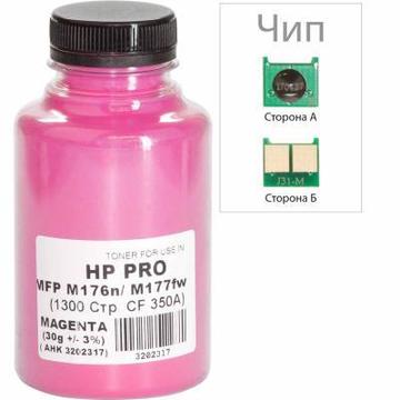 Картридж AHK HP Pro MFP M176n/176fw 30г Magenta +chip (3202342)