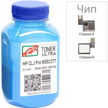 Картридж AHK HP CLJ Pro M252/M277 40г Cyan +chip (1505175)