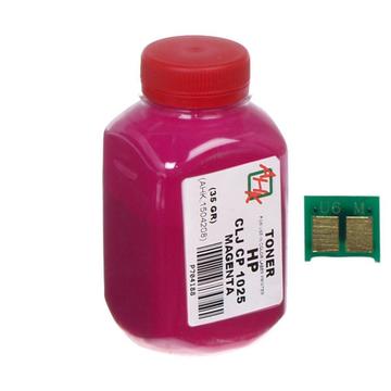 Картридж AHK HP CLJ CP1025 35г Magenta +chip (1500126)